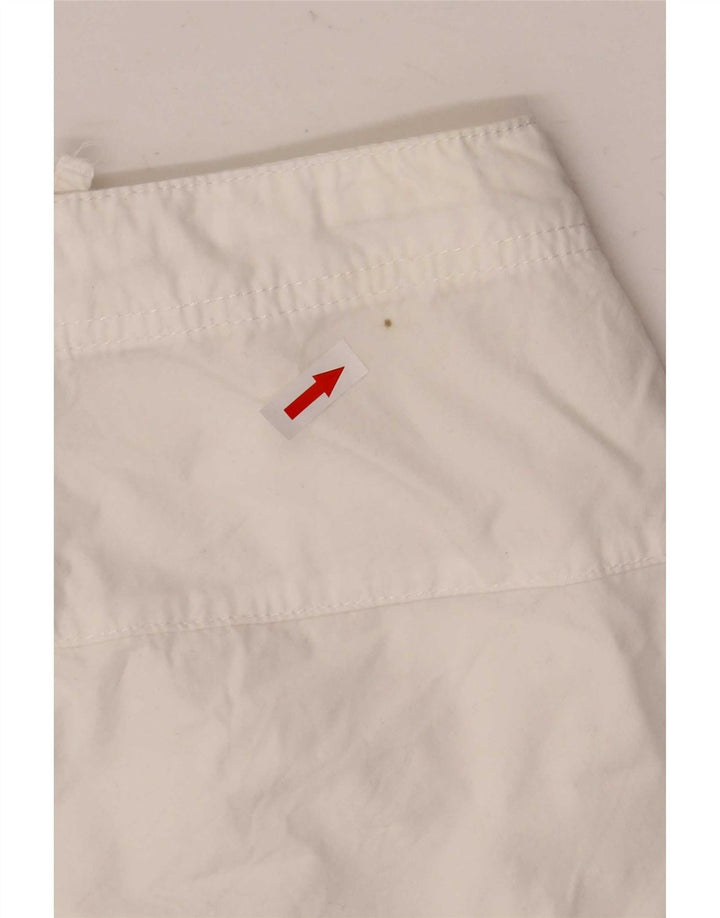 Shorts feminino casual Champion grande W32 algodão branco