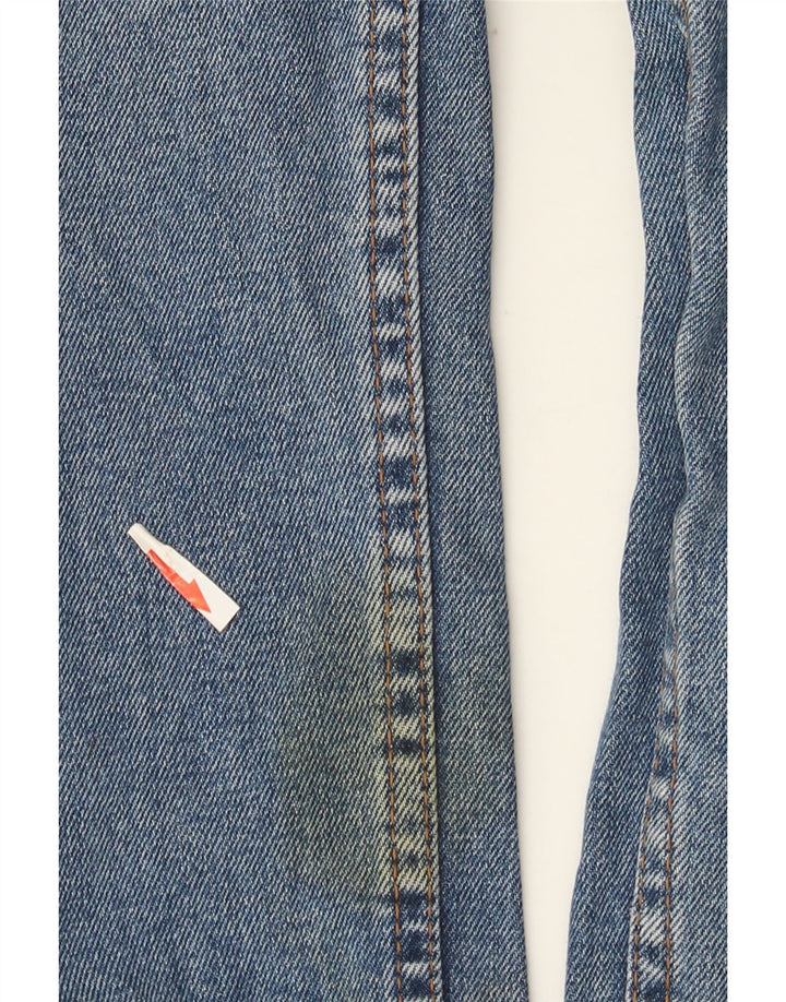 Zara Mens Slim Jeans EU 38 Pequeno W30 L28 Azul