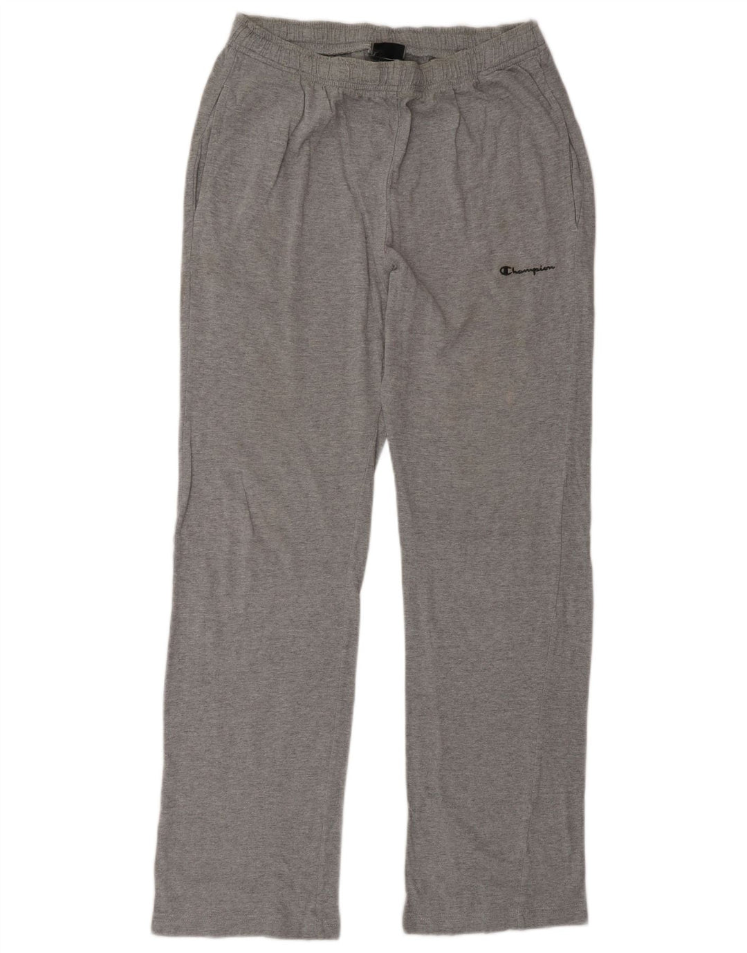 Calça de treino masculina CHAMPION pequena cinza manchada