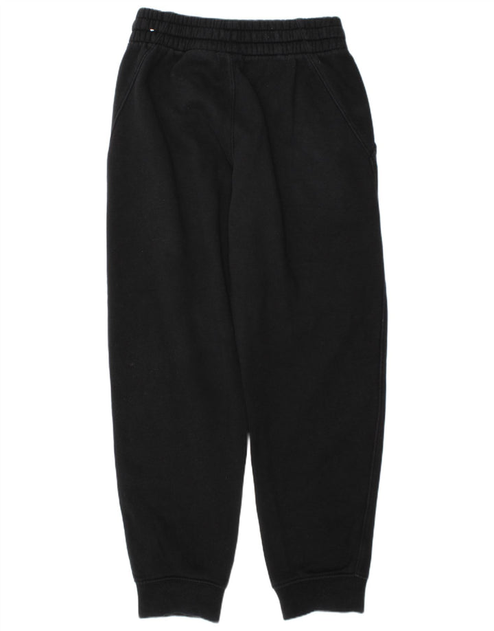 NIKE Meninas Calças de treino gráfico joggers 8-9 anos pequeno algodão preto