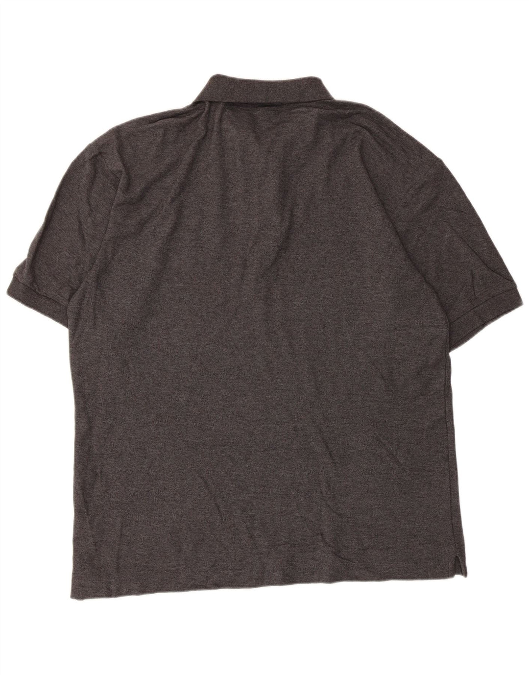Camisa polo masculina Fila XL cinza manchado de algodão