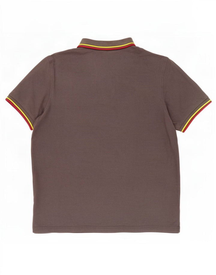 Camisa polo masculina Fred Perry XL algodão cinza