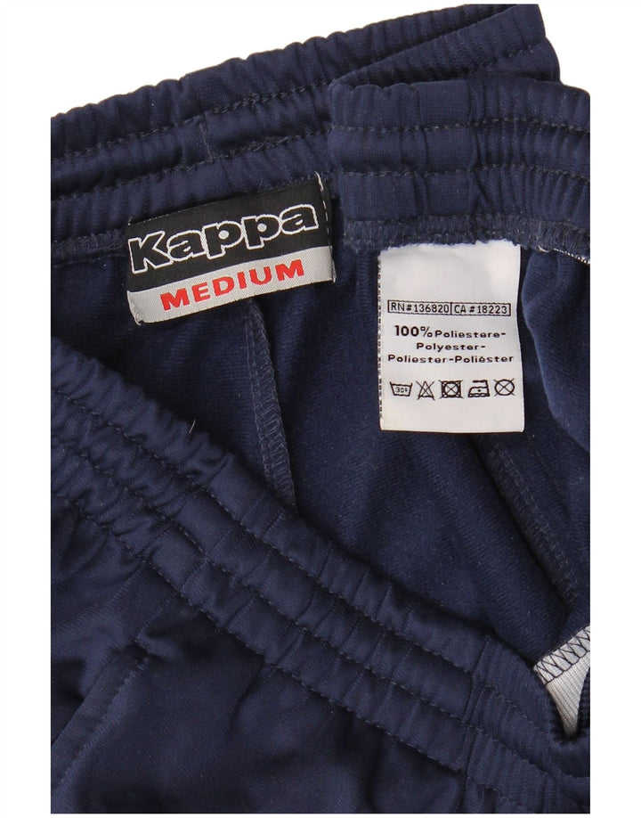 Calça de treino masculina KAPPA poliéster azul marinho médio