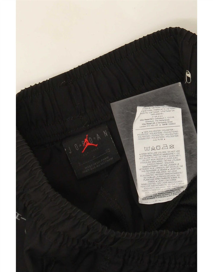 Calça de treino masculina Jordan Joggers pequeno poliéster preto
