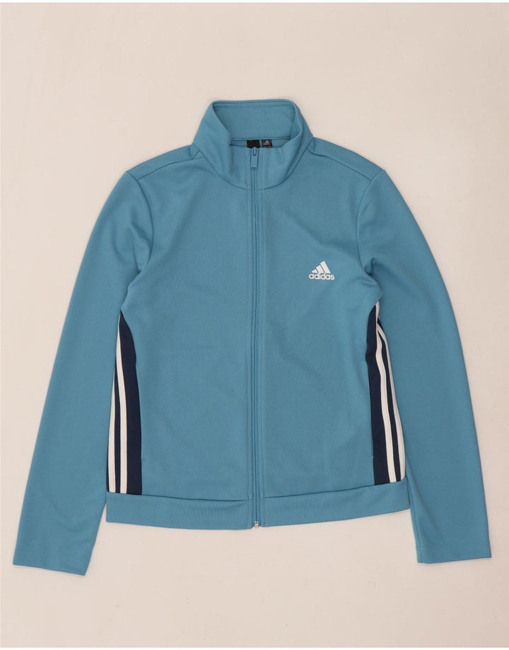 Adidas Womens Tracksuit Top Jacket UK 161/18 Grande Azul Colorblock
