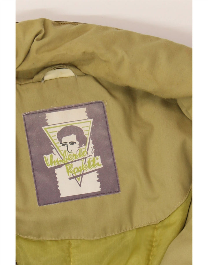 Jaqueta acolchoada masculina Umberto Rosetti UK 42 XL roxo poliéster