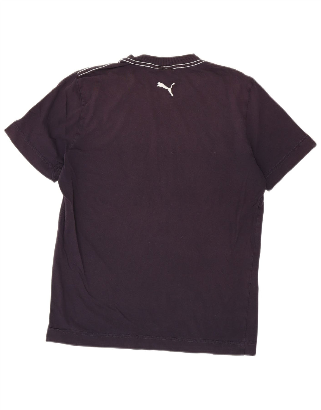 Camiseta masculina Puma Graphic Top Médio Algodão Azul Marinho