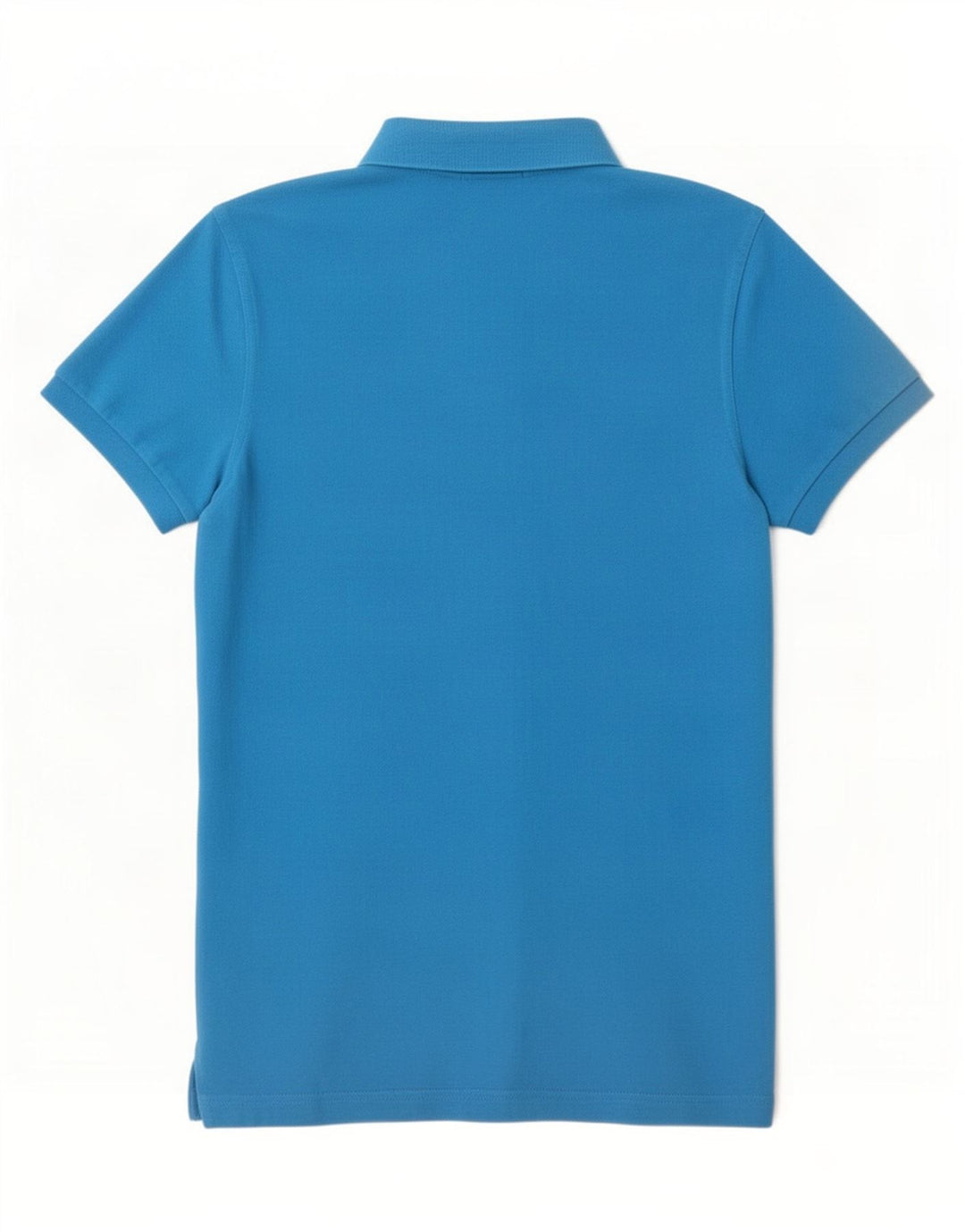 Camisa polo masculina Gant pequena azul algodão