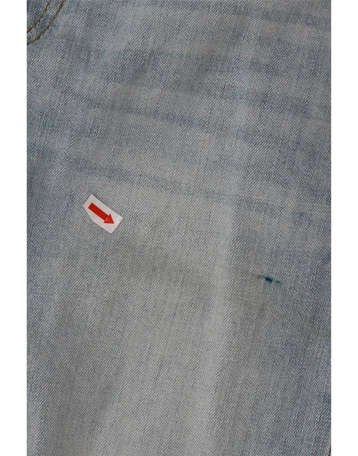 ZARA Mens Slim Jeans EU 44 Grande W34 L26 Azul Algodão