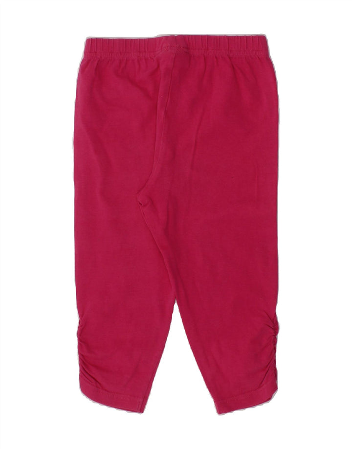ELLESSE Girls Tracksuit Trousers 5-6 Years XS Pink Cotton Vintage Ellesse and Second-Hand Ellesse from Messina Hembry 