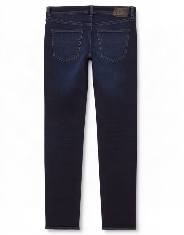 Diesel Mens Buster Regular Slim Tapered Jeans W32 L34 Navy Blue Cotton