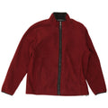 Jaqueta masculina Izod de lã média cor de vinho poliéster