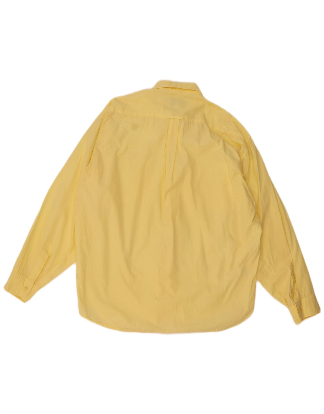 Camisa masculina POP 84 grande algodão amarelo