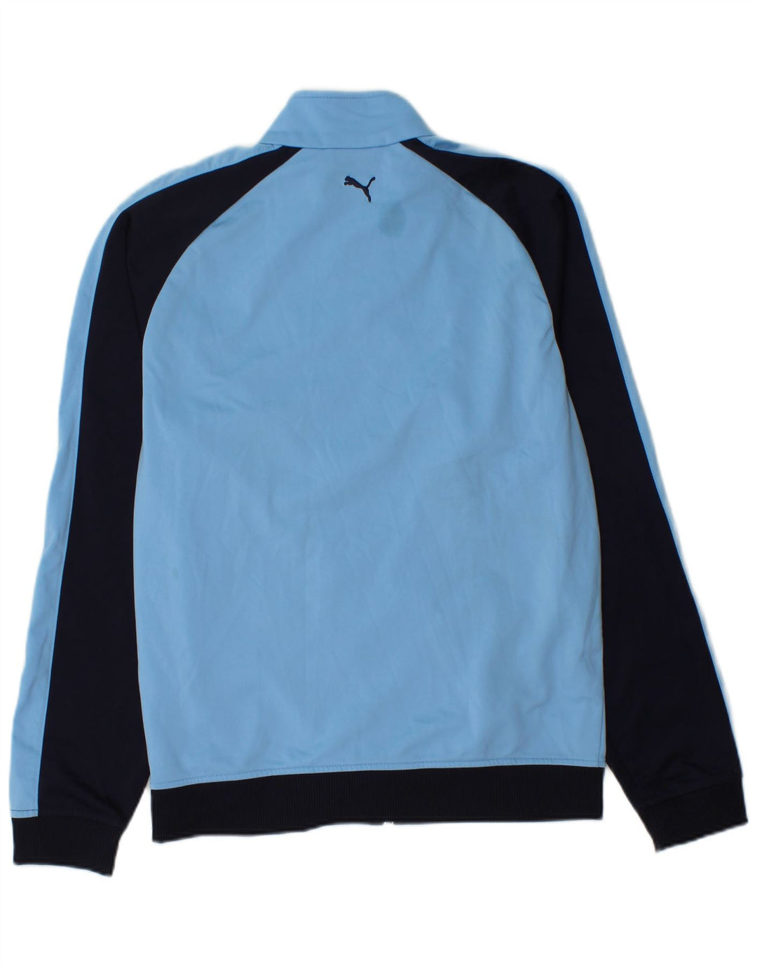 Jaqueta Puma Meninos Treino Top 15-16 Anos Azul Colorblock Poliéster