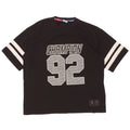 Camiseta masculina gráfica Champion Top médio preto