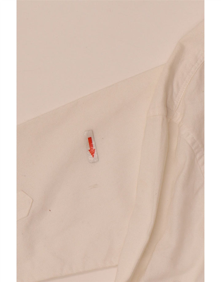 Camisa masculina ALL SAINTS XL algodão branco