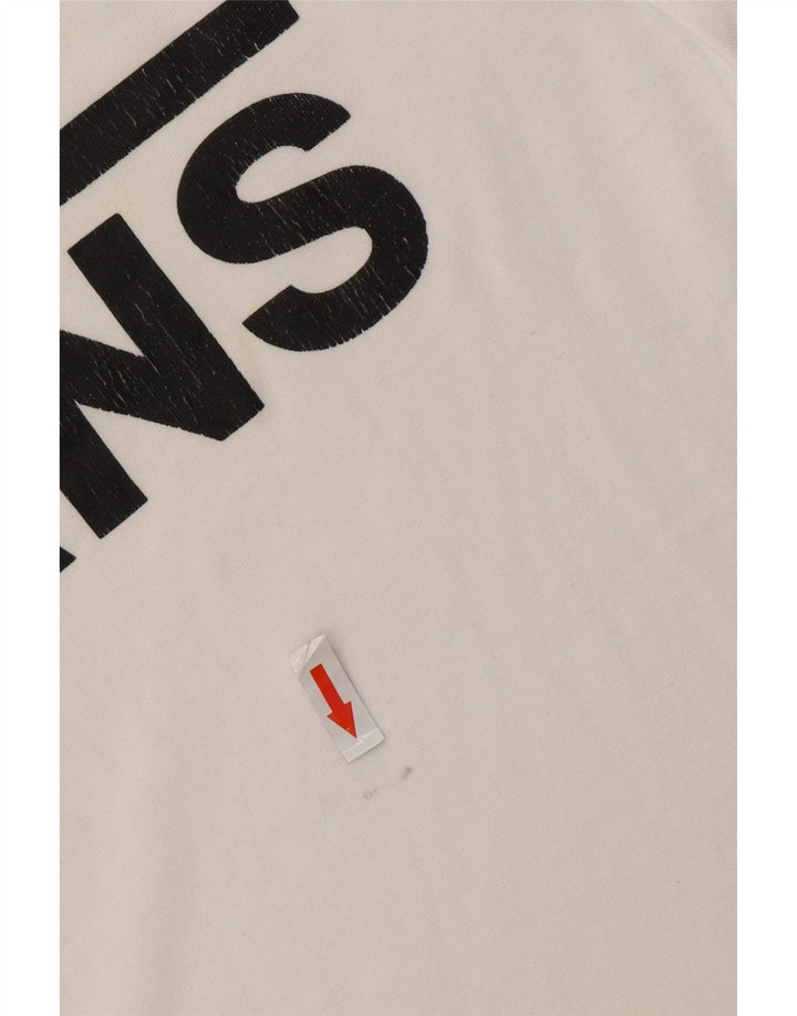 Camiseta feminina VANS com estampa gráfica UK 6 XS branca