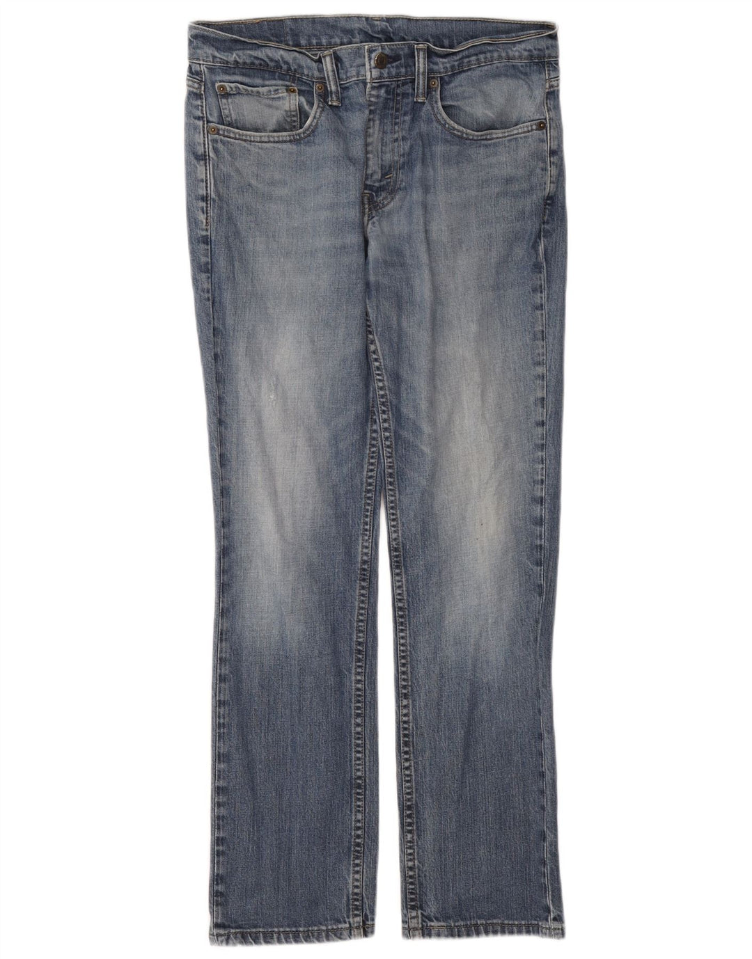 Levi's Mens Slim Jeans W32 L30 Azul Algodão