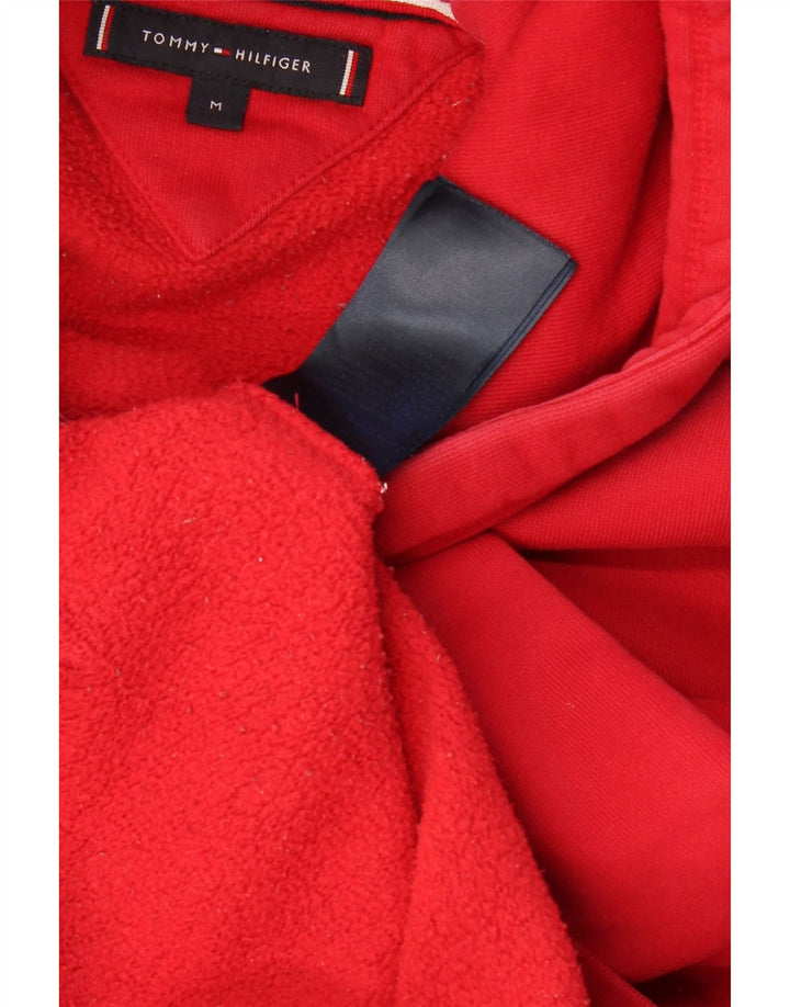 Suéter com capuz gráfico masculino TOMMY HILFIGER médio vermelho