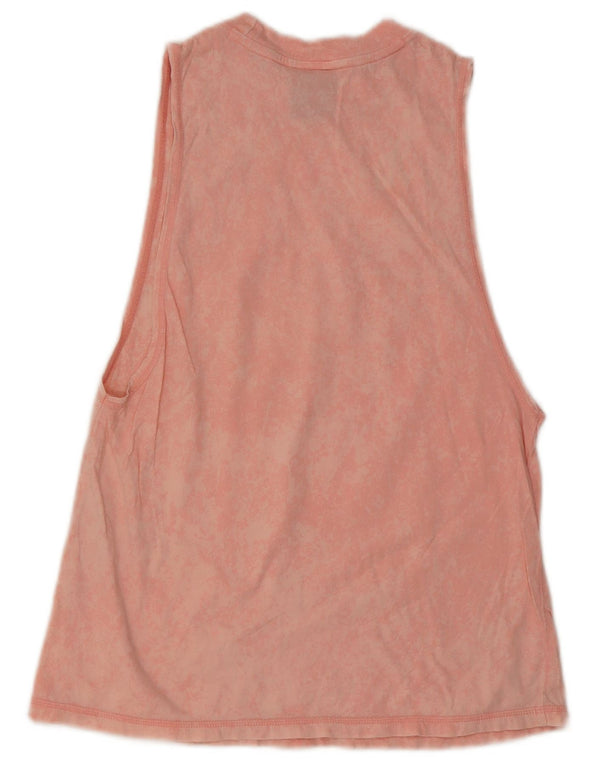 Colete gráfico feminino Nike UK 10 pequeno rosa tie-dye