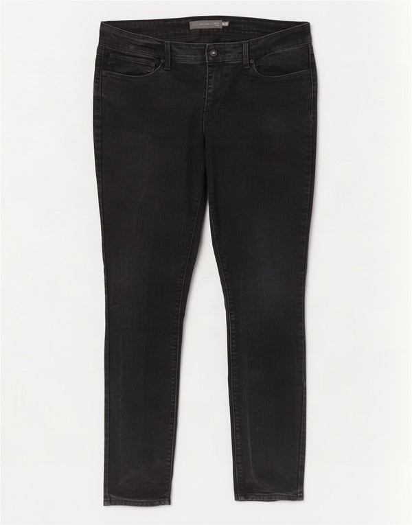 Calça jeans feminina Levi's Demi Curve Mid Rise Skinny US 16 2XL W33 L29 cinza