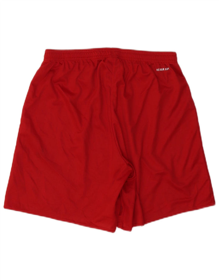 ADIDAS Mens Aeroready Sport Shorts Médio Poliéster Vermelho