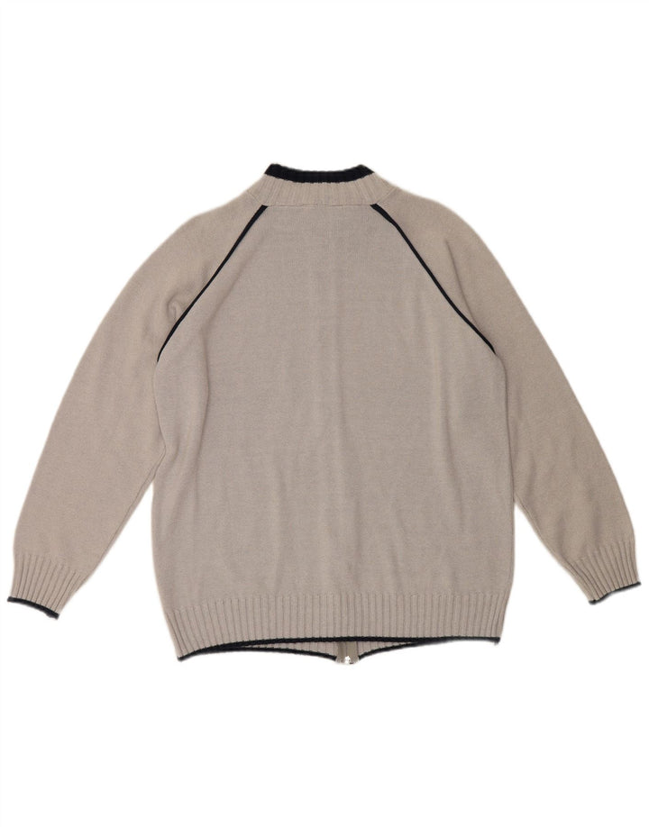 Suéter cardigã masculino Ellesse XL algodão cinza