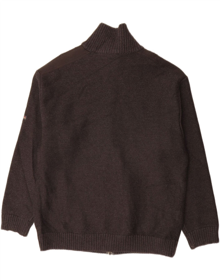 Sail Exp Suéter Cardigan Masculino IT 58 2XL Lã Cinza