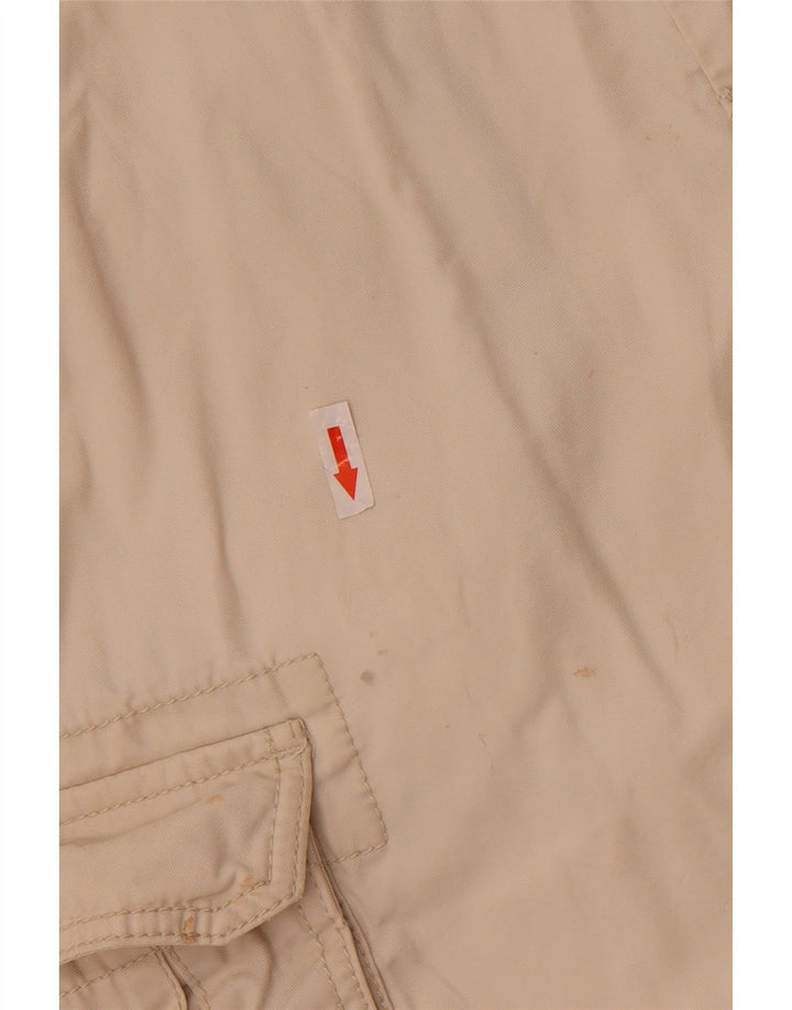 Shorts cargo masculino Tommy Hilfiger W32 algodão bege médio