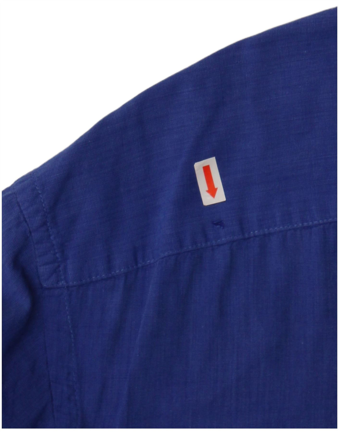 Camisa masculina de manga curta Sergio Tacchini grande algodão azul