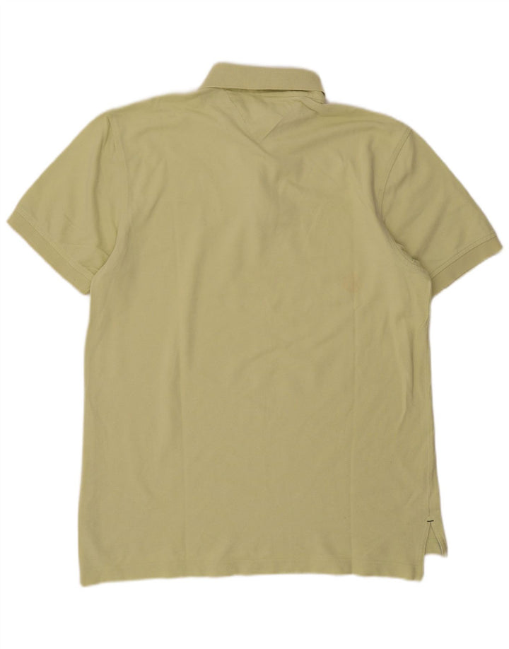 Camisa polo masculina TOMMY HILFIGER médio amarelo