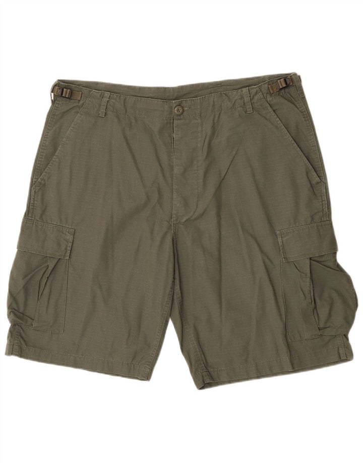 Shorts cargo masculino Mil-Tec 2XL W42 algodão cáqui