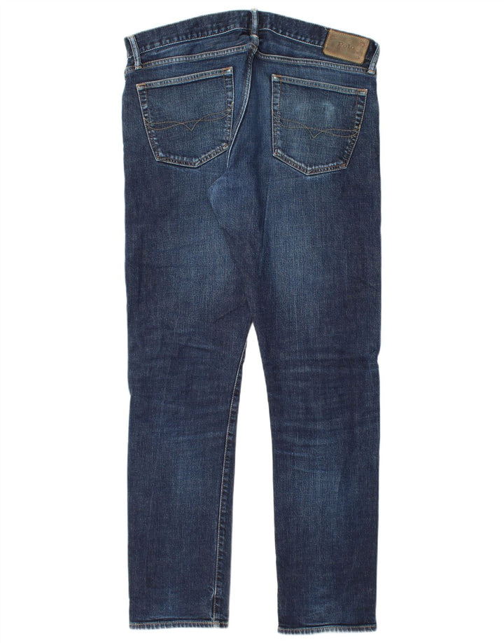 POLO RALPH LAUREN Jeans Slim Masculino W34 L32 Azul Algodão