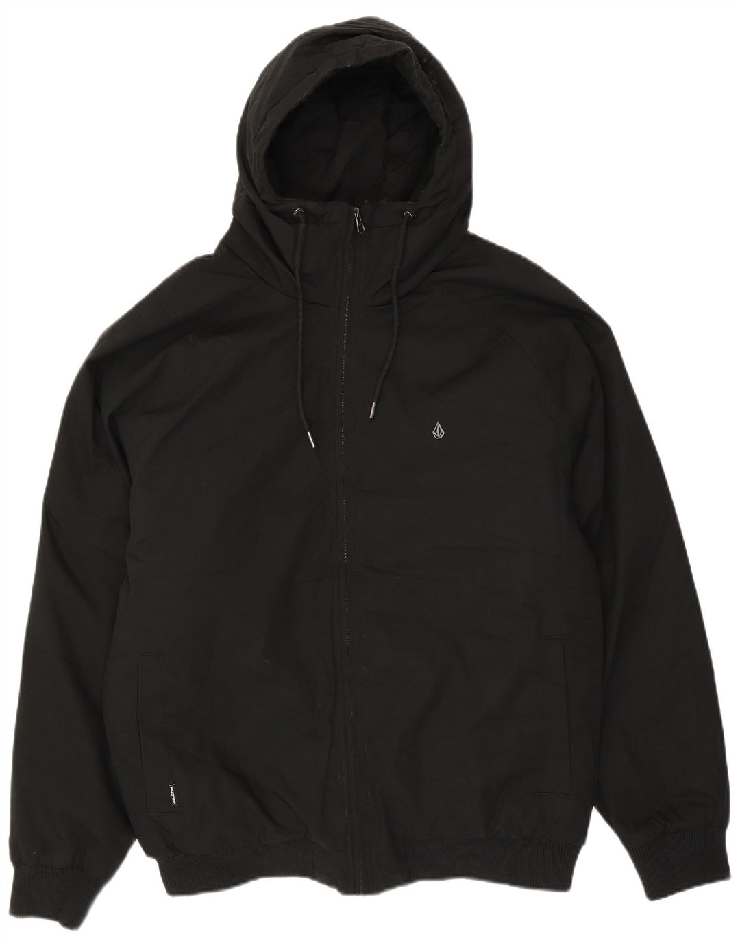 Jaqueta bomber masculina com capuz VOLCOM UK 40 grande preta