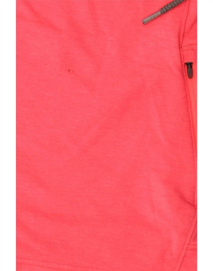Suéter feminino Under Armour com gola redonda e poliéster rosa pequeno UK 10