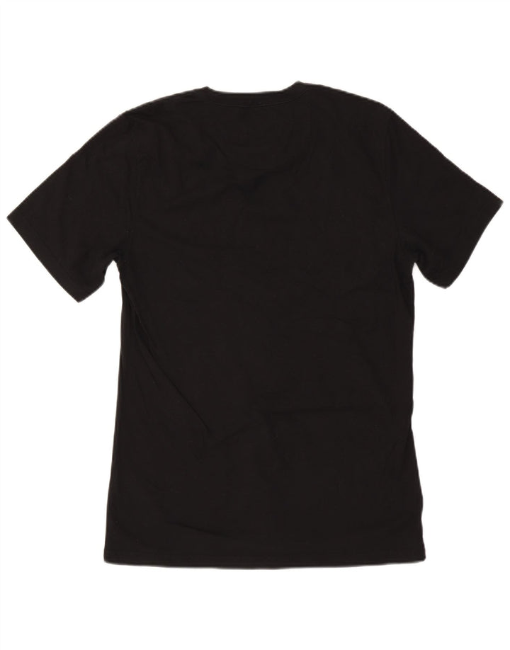 Camiseta masculina Barbour Slim Fit grande algodão preto
