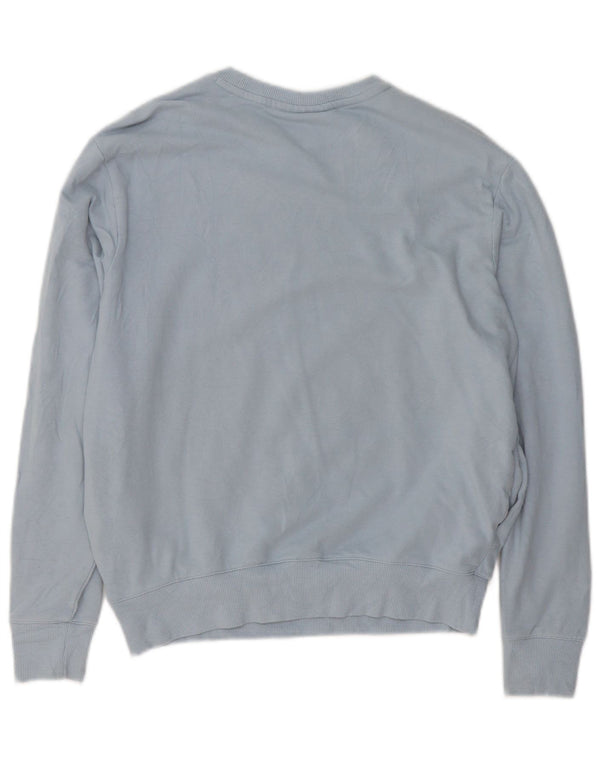 Fila Mens Loose Fit Moletom Jumper XS Azul Algodão