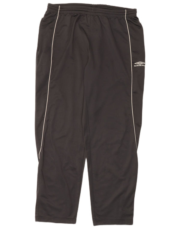 Calça de treino masculina UMBRO 2XL poliéster cinza