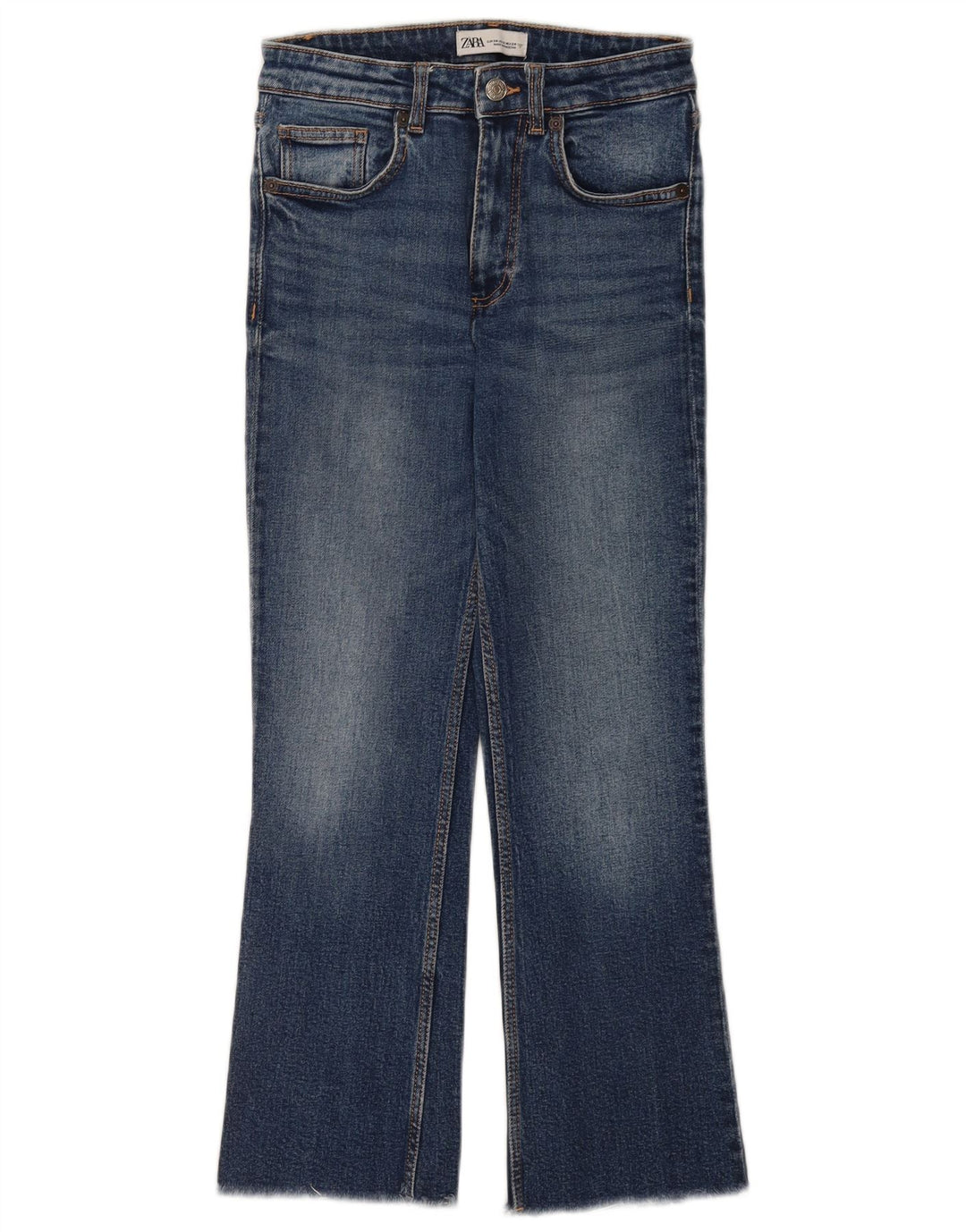 Zara Jeans Bootcut Feminino EU 34 2XS W24 L25 Azul