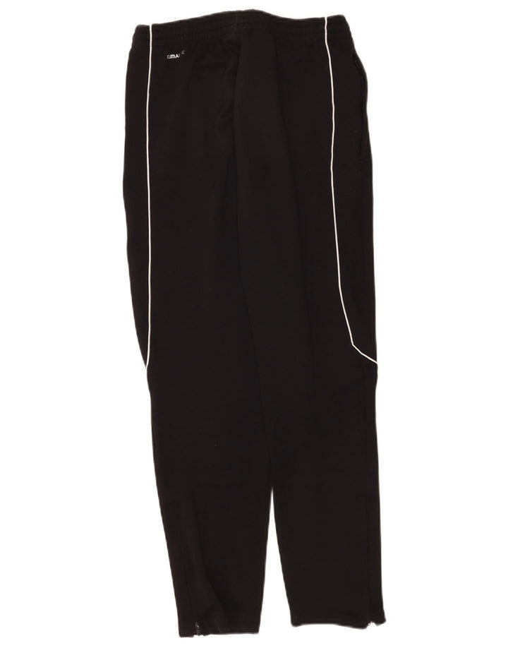 Calças de treino Adidas Boys Climalite 11-12 anos preto poliéster