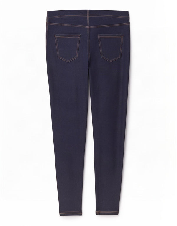 Calça jeans feminina Marks & Spencer UK 12 médio W30 L27 algodão azul marinho