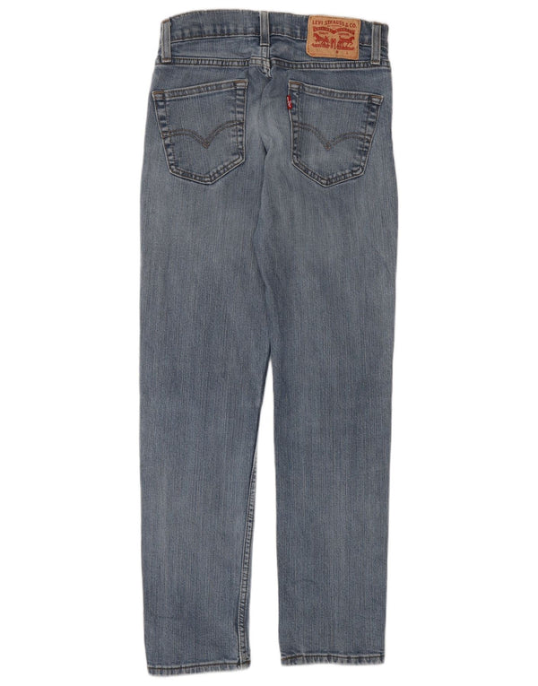 Calça jeans feminina Levi's 511 Slim W28 L30 azul algodão