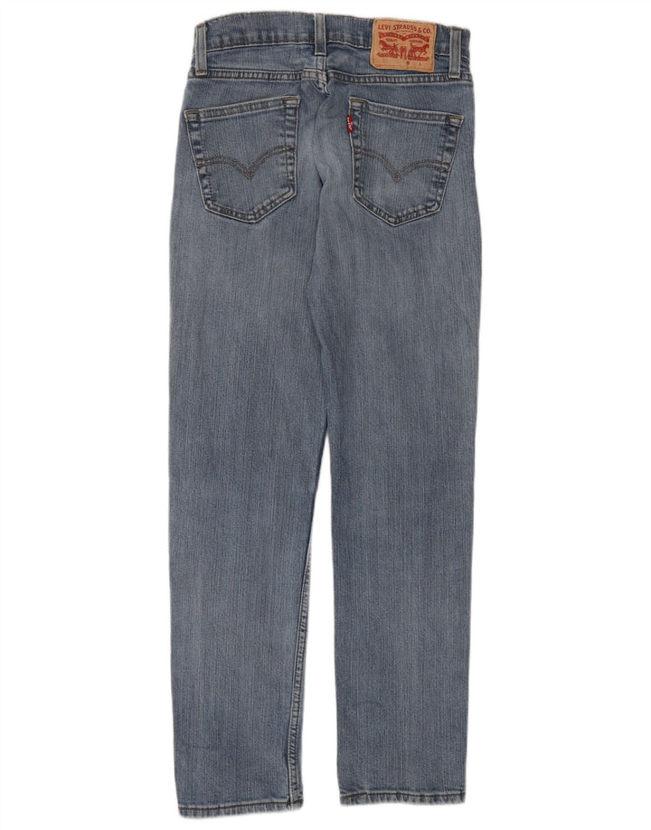 Calça jeans feminina Levi's 511 Slim W28 L30 azul algodão