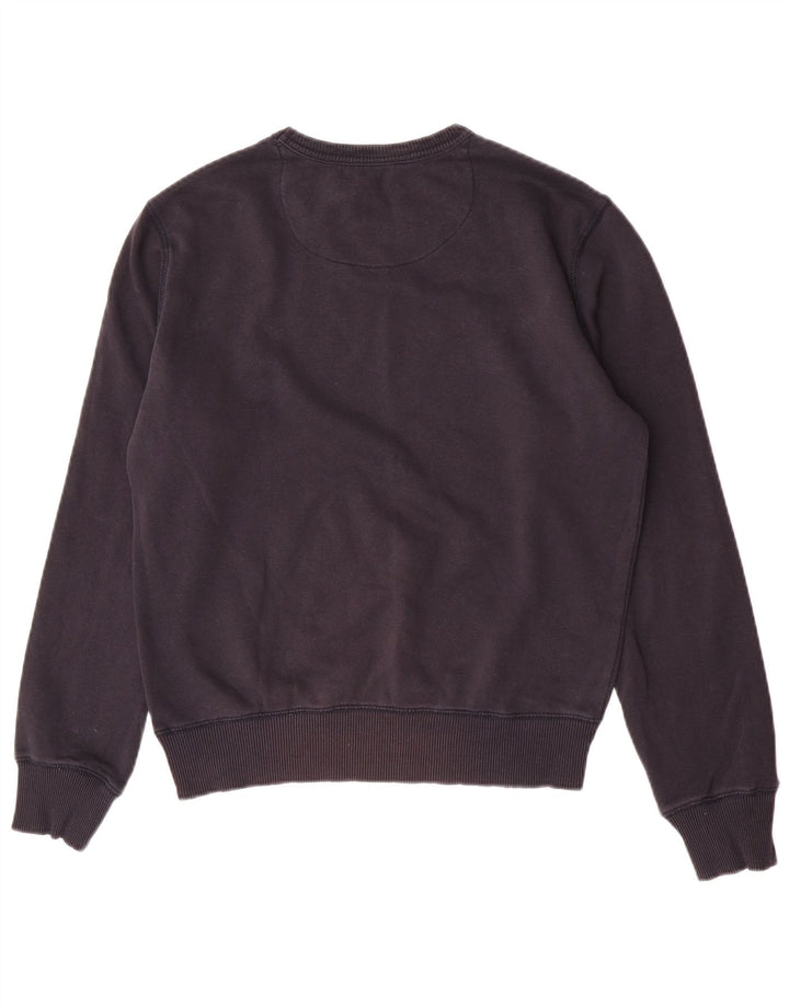 Moletom masculino French Connection Jumper pequeno algodão azul marinho