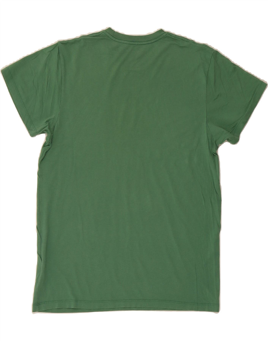 VANS Mens Custom Fit T-Shirt Top Medium Green Cotton Vintage Vans and Second-Hand Vans from Messina Hembry 