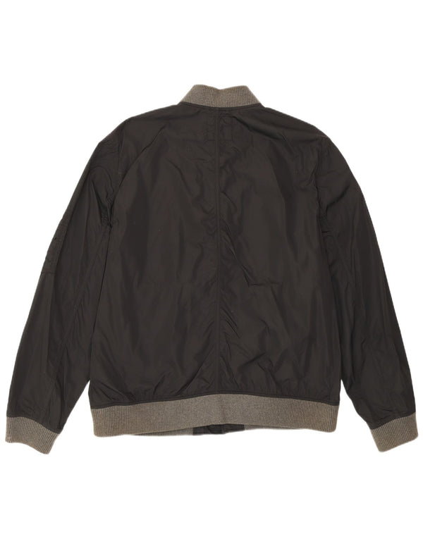 Jaqueta bomber masculina Gap UK 40 grande nylon preto