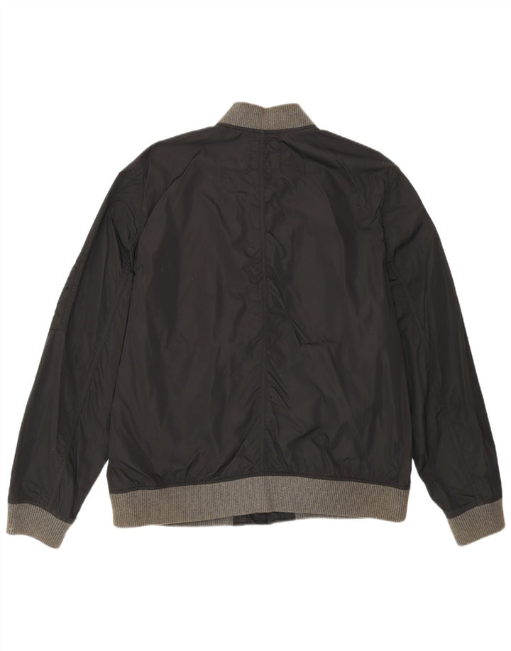 Jaqueta bomber masculina Gap UK 40 grande nylon preto