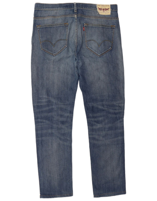 Levi's Mens 511 Slim Jeans W38 L34 Blue Cotton