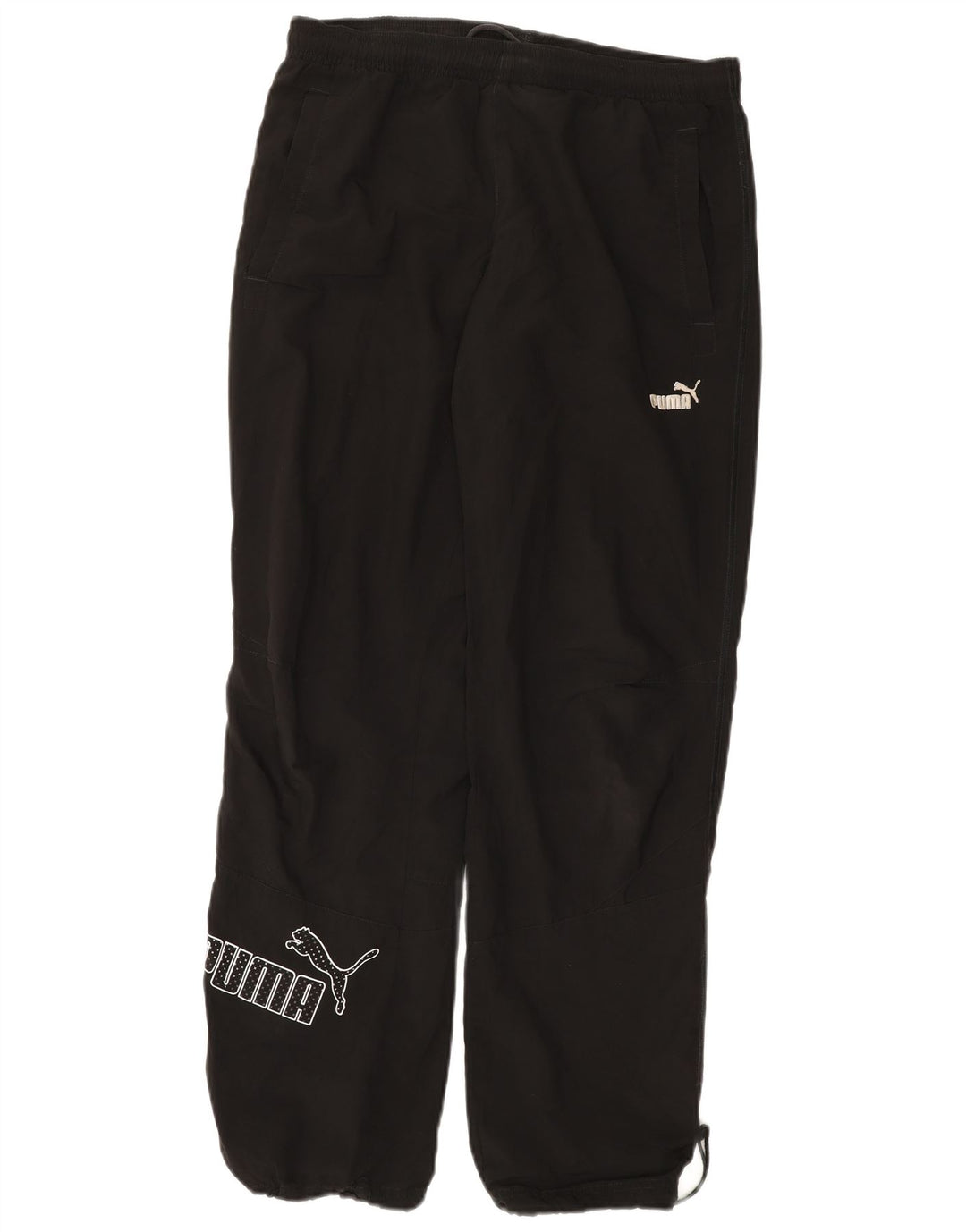 Calça de treino masculina PUMA Graphic pequena preta