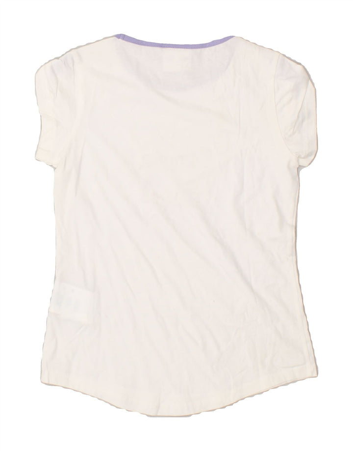 CHAMPION Girls Graphic T-Shirt Top 9-10 Years Medium White Cotton | Vintage Champion | Thrift | Second-Hand Champion | Used Clothing | Messina Hembry 